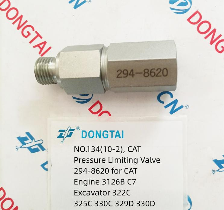 NO.134(10-2), CAT Pressure Limiting  Valve 294-8620 for CAT Engine 3126B C7 Excavator 322C 325C 330C 329D  330D